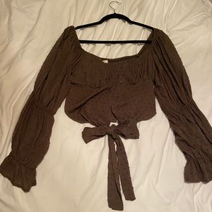 Cropped blouse